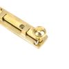 Polished Brass 4" Universal Bolt