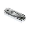 Polished Chrome Art Deco Euro Escutcheon