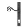 External Beeswax Monkeytail Slimline Lever Espag. Lock Set - RH