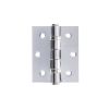 Atlantic Ball Bearing Hinges 3" x 2.5" x 2.5mm - Polished Chrome (Pair)
