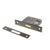 Atlantic 3 Lever Key Deadlock [CE] 2.5" - Black Nickel