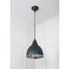 Smooth Nickel Brindley Pendant in Dingle