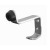 Stainless Steel Hat & Coat Hooks 75 mm Projection Satin Stainless Steel - By Frelan Hardware - JSS15
