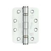 Zoo Hardware Ball Bearing Hinge - Steel 102 x 76 x 3mm - Radius - Polished Chrome