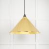 Hammered Brass Hockley Pendant