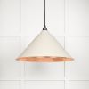 Hammered Copper Hockley Pendant in Teasel