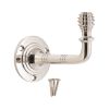 Beehive Small Coat Hook Polished Nickel