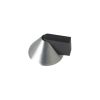 Zoo Hardware Door Stop Floor Mounted - Cone shape 38mm dia. - Satin Stainless