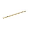 Millhouse Brass Long Narrow Cabinet Handle Backplate 160mm - Satin Brass