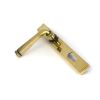 Aged Brass Avon Slimline Lever Espag. Lock Set