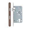 Zoo Hardware Din Euro Sashlock- Backset 60mm - 2 Pc Forend - Radius - PVDBZ- Single Throw - Bronze