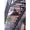 Smooth Copper Harborne Pendant in Soot