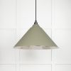 Smooth Nickel Hockley Pendant in Tump