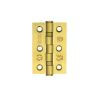 Zoo Hardware Stainless Steel Door Hinge UKCA/CE - PVD Satin Brass