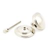 Polished Nickel Art Deco Centre Door Knob