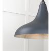 Smooth Nickel Frankley Pendant in Soot