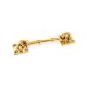 Polished Brass 4" Traditional Cabin Hook