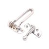 Brass Door Guard 105mm Polished Chrome