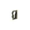Forme Concealed Rose Euro Escutcheons Square - Yester Bronze (Pair)
