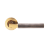 Opal Knurlmond Lever on Rose Aged Brass