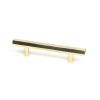 Polished Brass Kahlo Pull Handle - Small