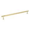 Millhouse Brass Battersea Linear T-Bar Cabinet Pull Handle 320mm - Satin Brass