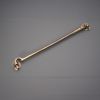 Silent Cabin Hook 12" - 300mm Antique Brass