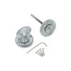 Slimline Turn & Release Satin Chrome