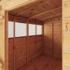 Mercia 8 x 6 Woodsman Shiplap Pent Shed