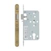 Zoo Hardware 2 Piece - DIN night latch - 72mm c/c - backset 60mm - radius - Antique Brass