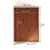 Mercia 8 x 6 Woodsman Shiplap Pent Shed