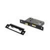 Atlantic Bathroom Lock [CE] 2.5" - Matt Black