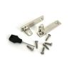 Polished Nickel Night-Vent Locking Art Deco Fastener