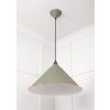 White Gloss Hockley Pendant in Tump