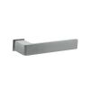 Forme Asti Lever Door Handle on Concealed Square Rose - Satin Chrome (Pair)