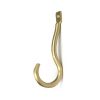 Satin Brass Anchor Coat Hook