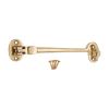 Silent Cabin Hook 6" - 150mm Polished Brass