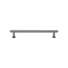 Heritage Brass Cabinet Pull Step Design with 16mm Rose 128mm CTC Satin Nickel finish