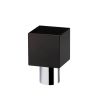 Zoo Hardware Cube Cupboard Knob - Plain 25mm dia. - Chrome