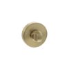 Senza Pari WC Turn and Release on Round Rose - Satin Brass