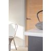 Pewter Hammered Newbury Lever on Rose Set (Beehive) - Unsprung