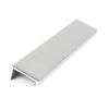 Polished Chrome 200mm Plain Edge Pull