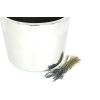 Polished Marine SS (316) 28cm Newlyn Pot