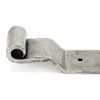 Pewter 24" Hook & Band Hinge - Cranked (pair)