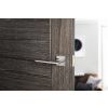 Oro&Oro Sienna Lever Door Handle on Square Rose - Satin Chrome