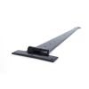 Black 22" Arrow Head T Hinge (pair)