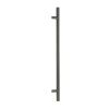 Matt Black SS (316) 0.9m Offset T Bar Handle Bolt Fix 32mm Ø