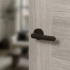 STATUS Carolina Door Handle Pack (Latch Set - 3" CE Latch, 3" Fire Rated Hinges x3) - Urban Dark Bronze