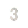 Zoo Hardware Numerals - 50mm - Polished Stainless