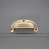 Traditional Cup Pull Antique Brass